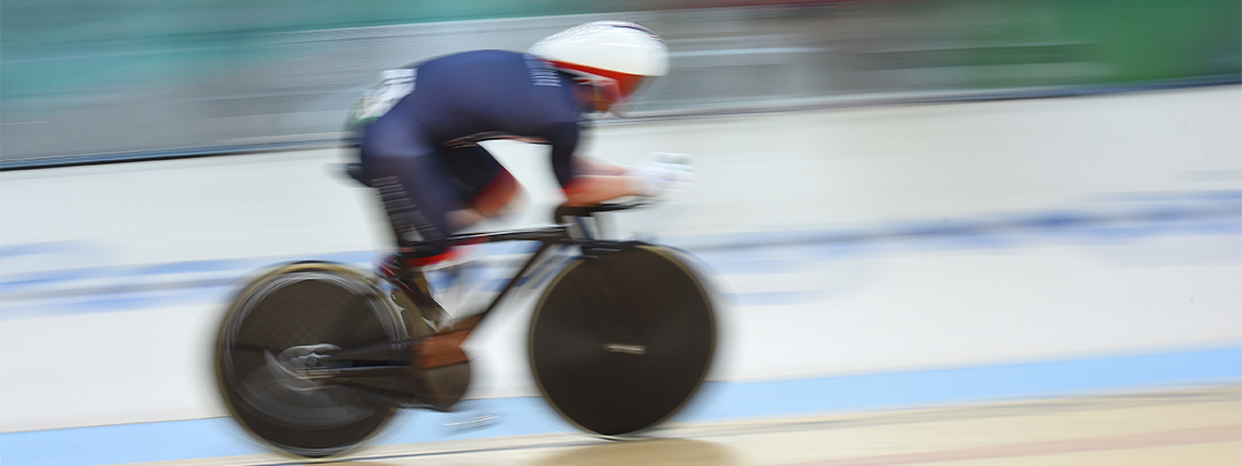 Cycling - Track stock image