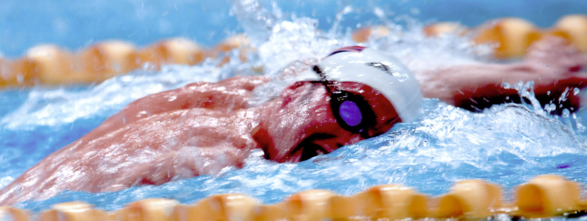Swimming stock image